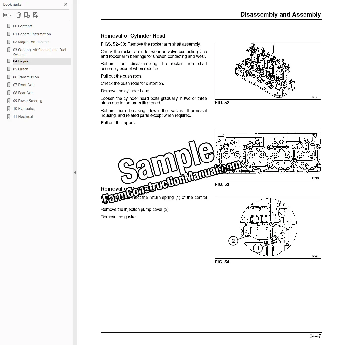 AGCO ST55 Tractor Service Repair Manual - Image 6