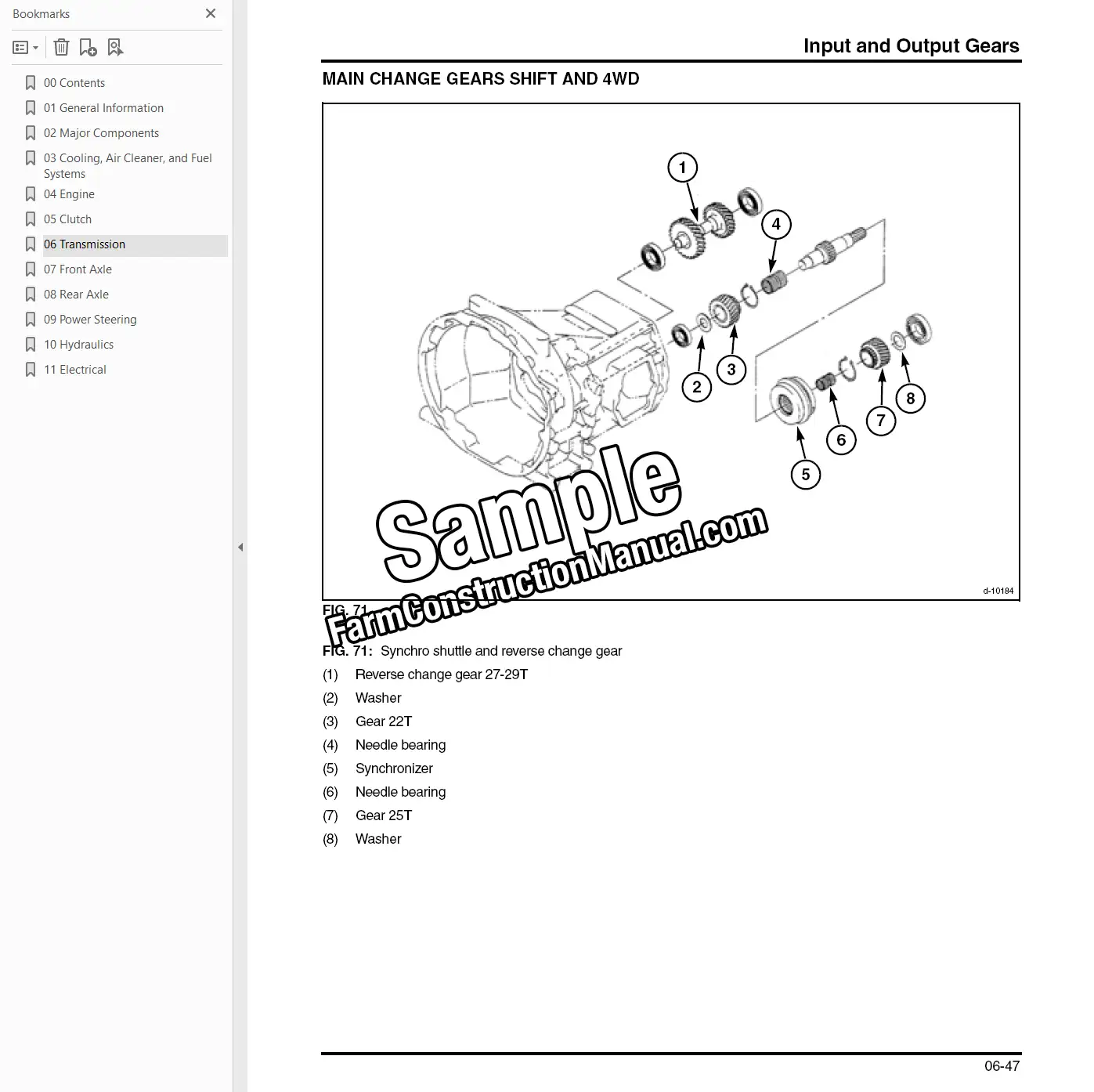 AGCO ST55 Tractor Service Repair Manual - Image 5
