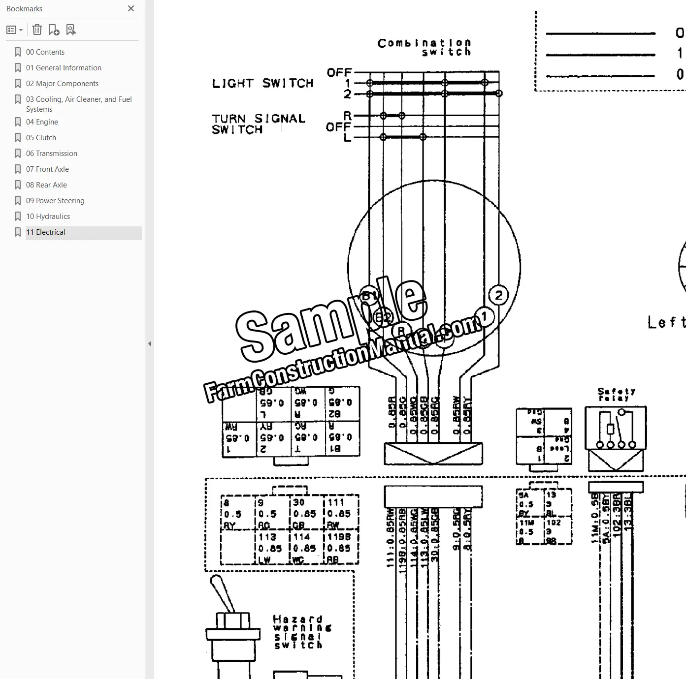 AGCO ST55 wiring diagram